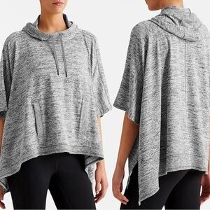 ATHLETA Blissful Poncho Size S color Gray Never used